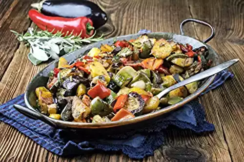 Ratatouille facile, rapide et pas chère