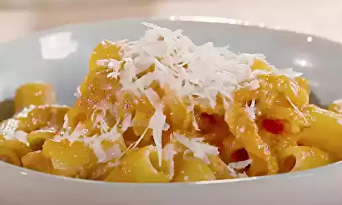 Rigatoni all'amatriciana par laurent mariotte