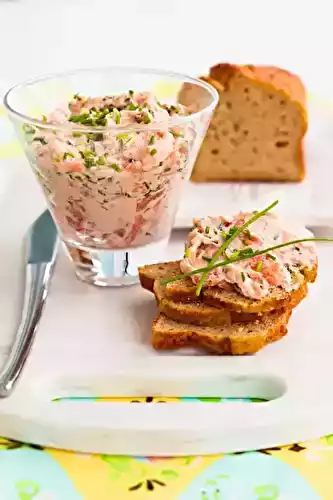 Rillettes de saumon fumé