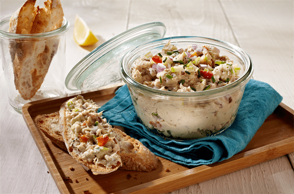 Rillettes de thon à l’avocat