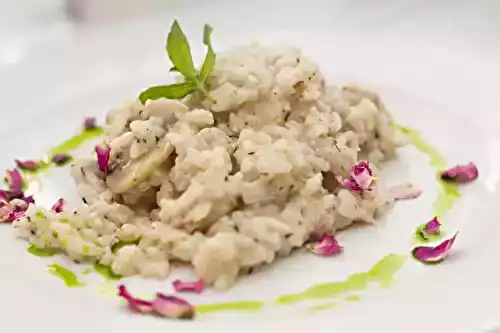 Risotto al pistacchio (aux pistaches)