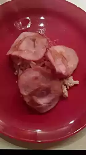 Risotto au chèvre et son lard grillé