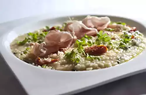 Risotto au parmesan et au jambon au Companion