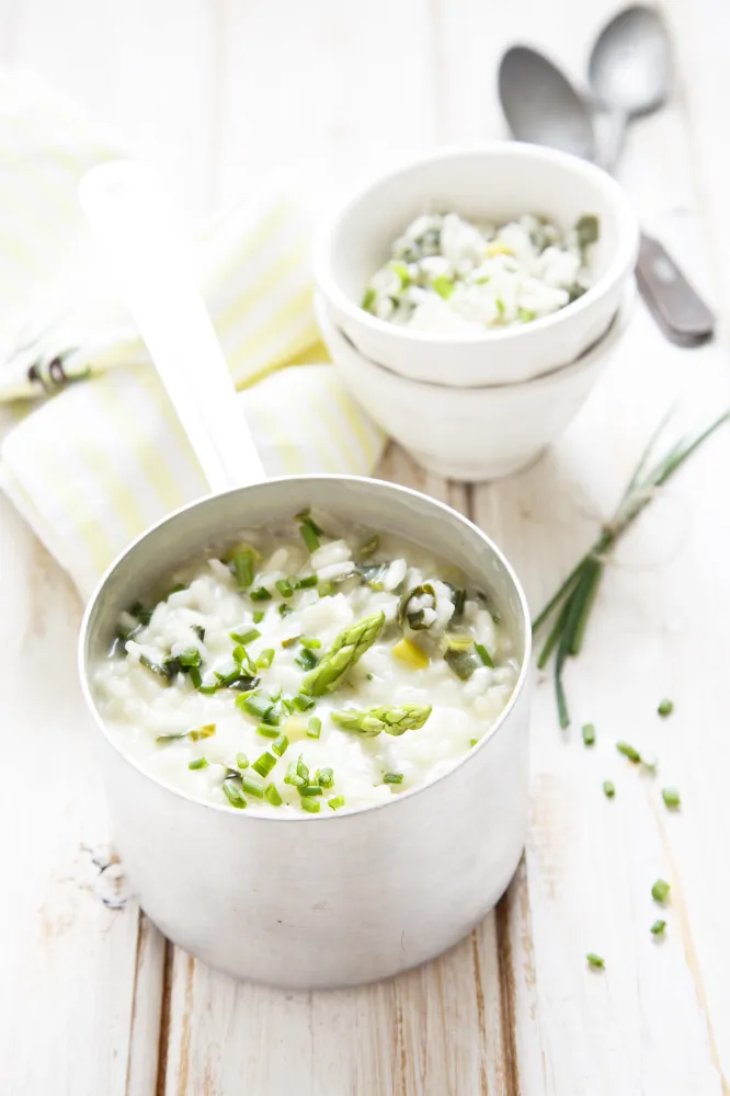 Risotto aux asperges fraîches au Cookeo