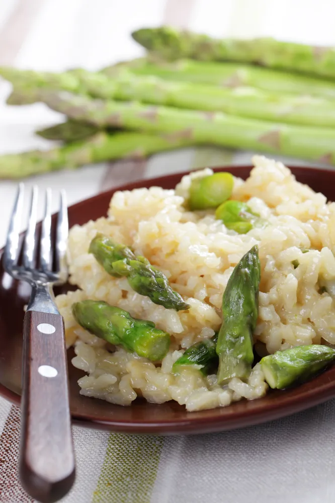 Risotto aux asperges rapide