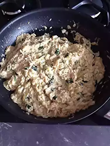 Risotto aux courgettes et au comté