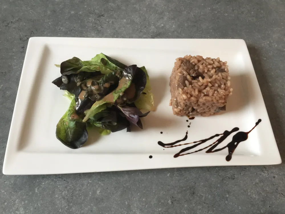 Risotto aux foies de volailles