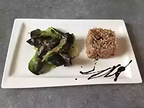 Risotto aux foies de volailles