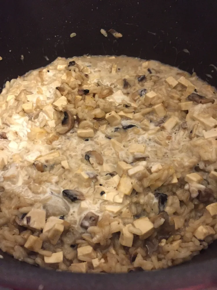 Risotto bio végétarien