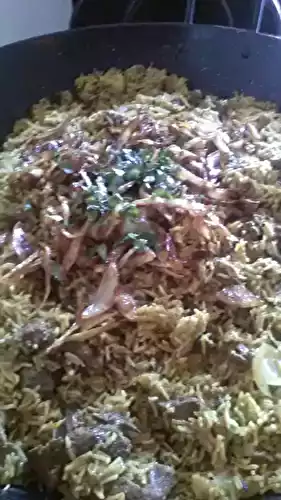 Riz au boeuf épicé (île Maurice)