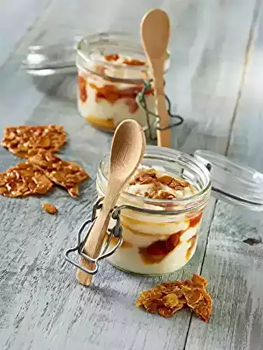 Riz au lait nougatine au lait concentré sucré