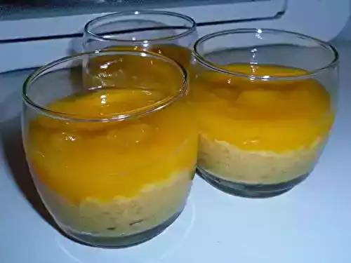 Riz au lait vanille cannelle et son coulis d'abricot