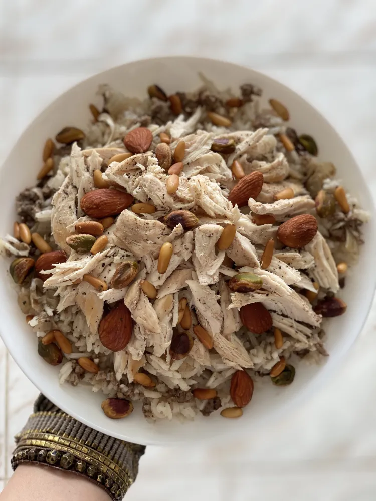 Riz au poulet à la libanaise