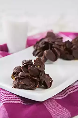 Roses des sables au chocolat