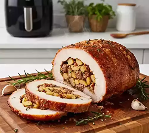 Rôti de porc farci au Airfryer