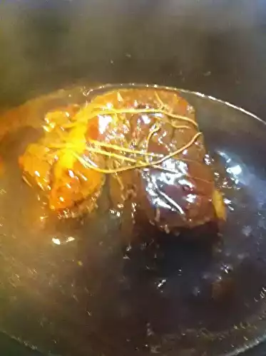 Rôti de porc laqué