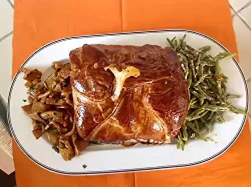 Rôti de veau en croûte à l'estragon