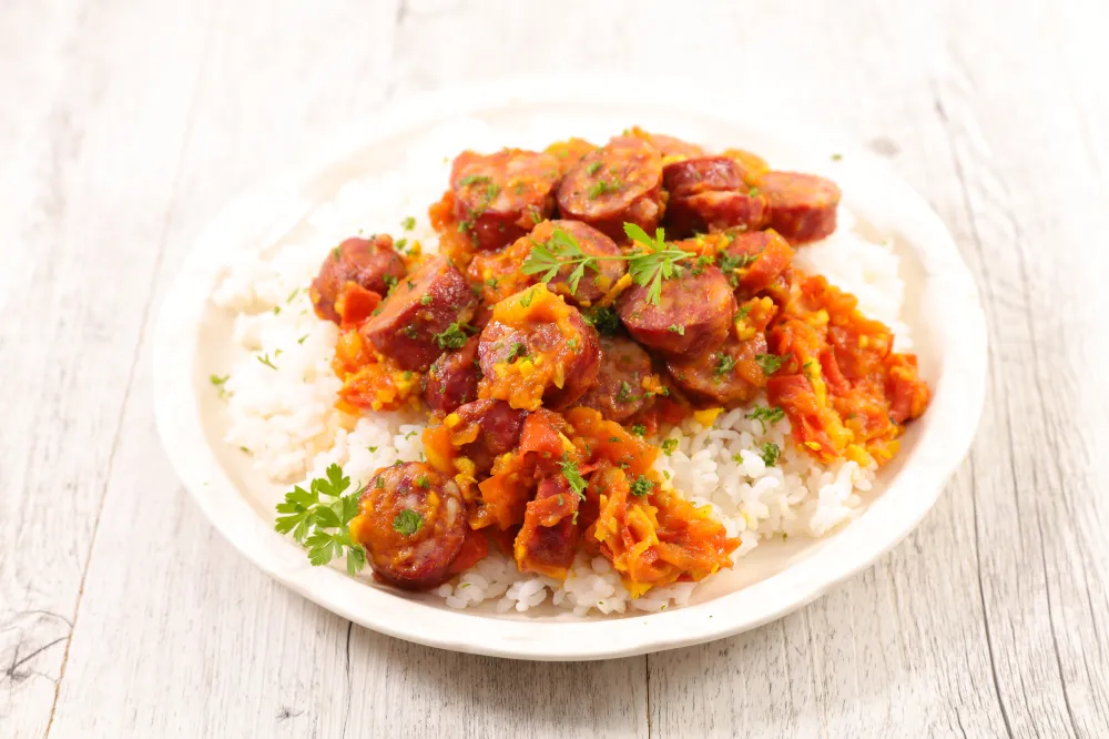 Rougail saucisse au Companion