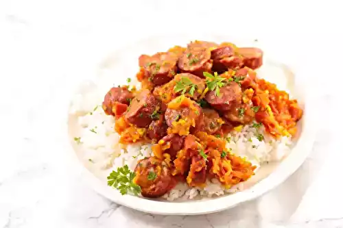 Rougail saucisse au Thermomix
