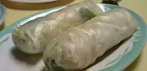 Rouleaux Marins en feuilles de riz