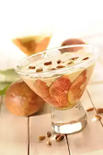 Sabayon aux figues, miel, muscat et pignons