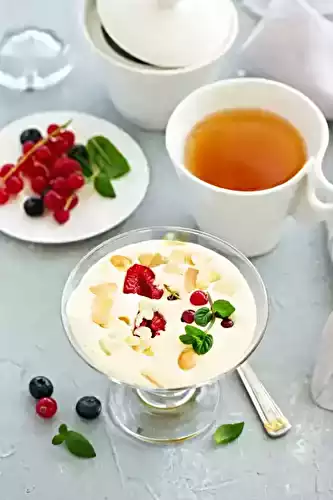 Sabayon aux fraises au Cooking Chef