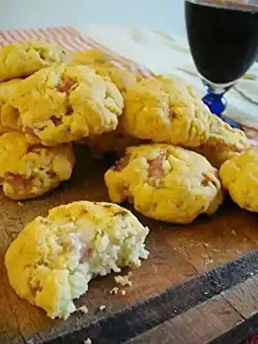 Sablés apéritifs aux lardons