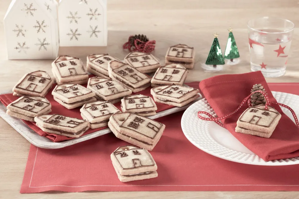 Sablés de Noël fourrés au Nutella®