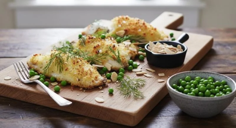 Saint Pierre en croûte de couscous