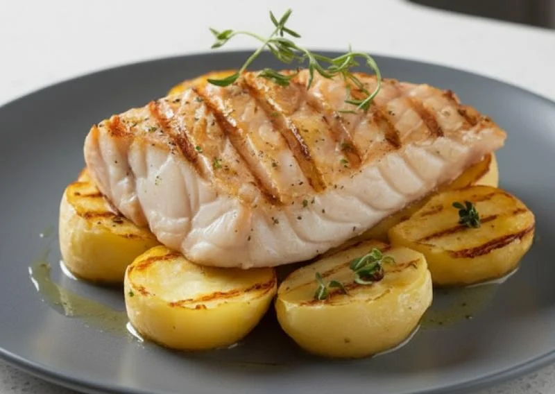 Saint-Pierre grillé aux pommes de terre