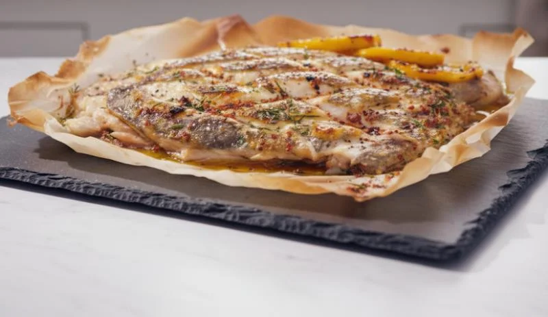 Saint-pierre rôti au four