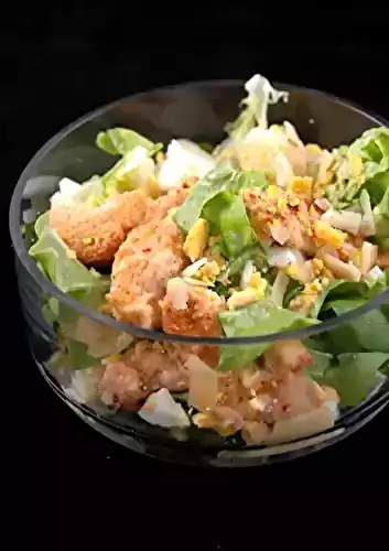 Salade césar au poulet light