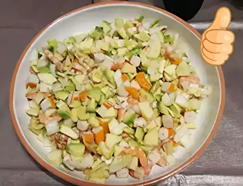 Salade composée d'hiver