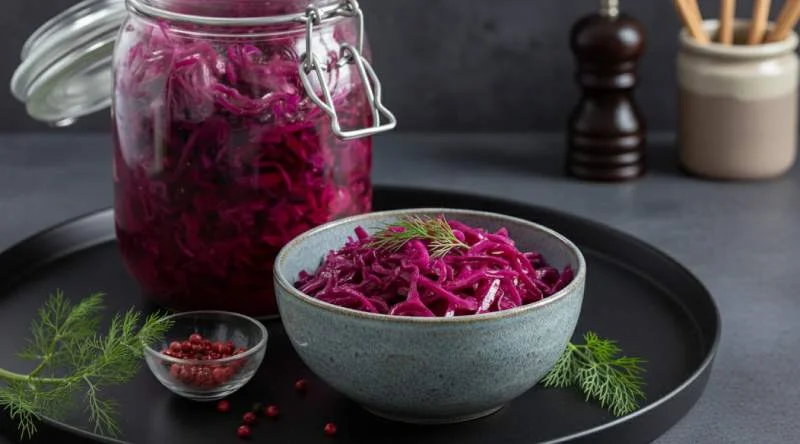 Salade de chou rouge