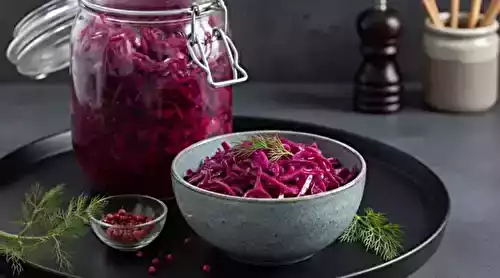 Salade de chou rouge