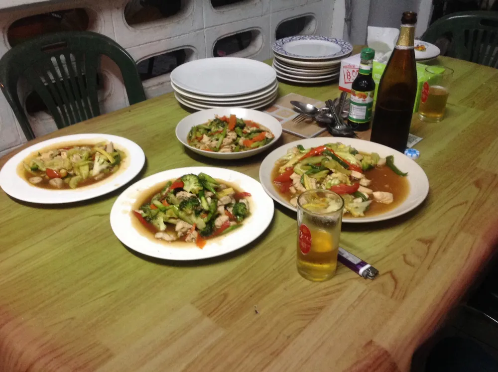 Salade de crabe thaïlandaise