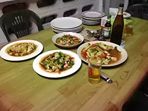 Salade de crabe thaïlandaise