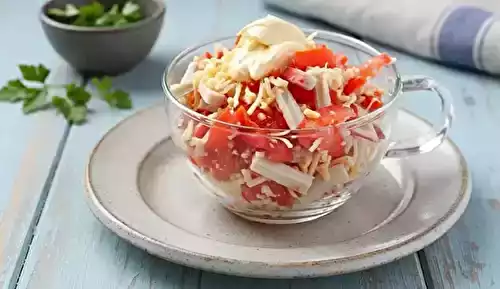 Salade de crabe