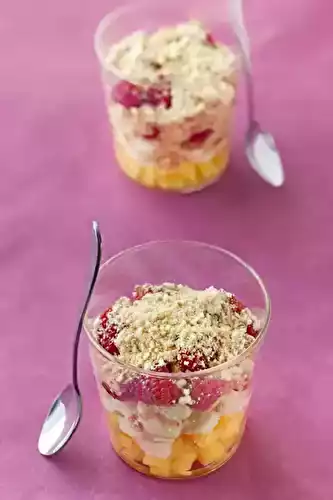 Salade de fruits façon crumble