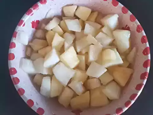 Salade de fruits simplissime du petit-déjeuner