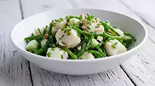 Salade de lotte et salicorne à l’orange