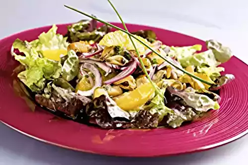 Salade de moules à l'orange