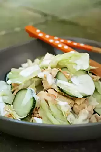 Salade de poulet sauce yaourt