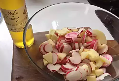 Salade de radis aux pommes