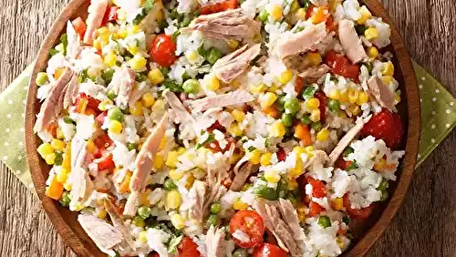 Salade de riz niçoise