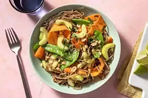 Salade de soba au poulet