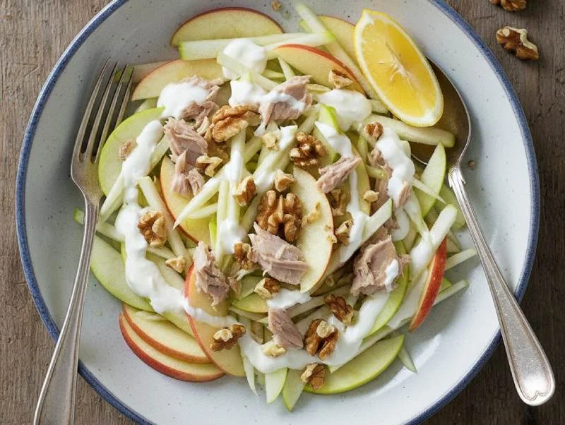 Salade de tho à l'huile d'olive et endives