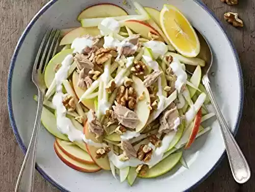 Salade de tho à l'huile d'olive et endives