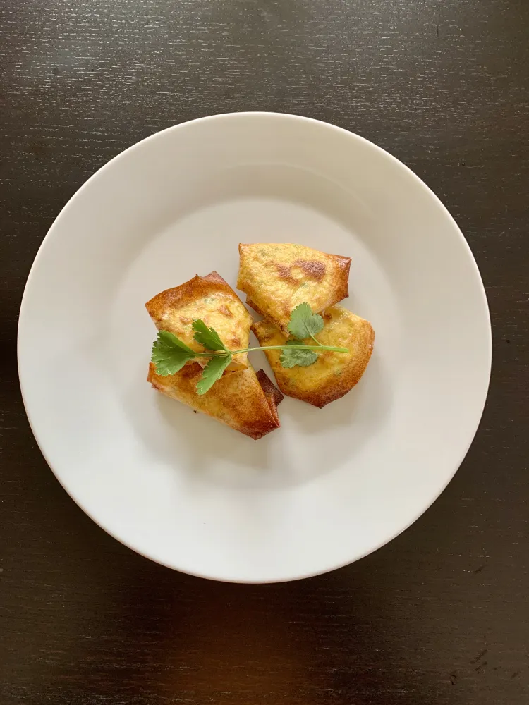 Samossas poulet épicé