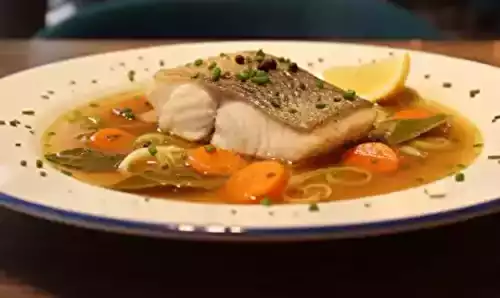 Sandre au court-bouillon